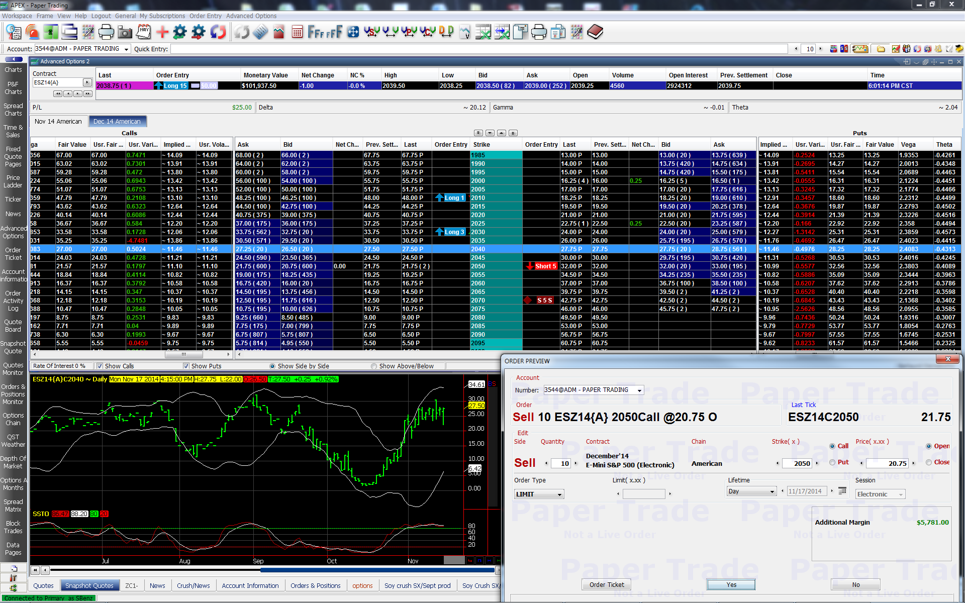 APEX (Powered by QST) - High Ridge Futures